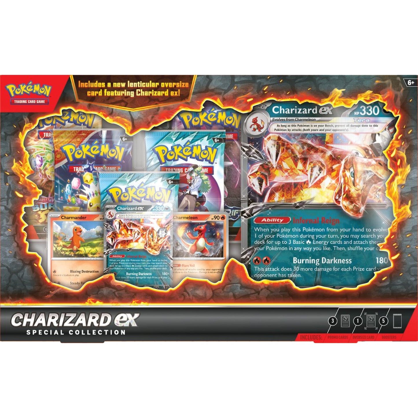 
                  
                    POKÉMON TCG: Charizard ex Special Collection
                  
                