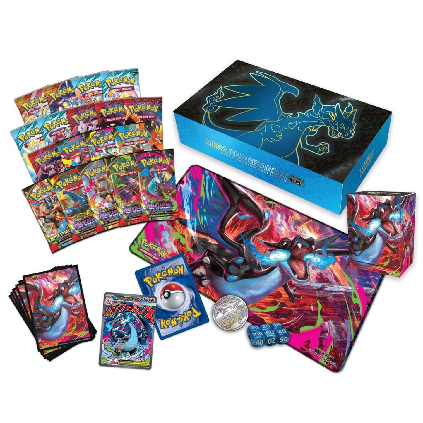 
                  
                    Pokemon TCG: Mega Charizard X ex Ultra-Premium Collection
                  
                
