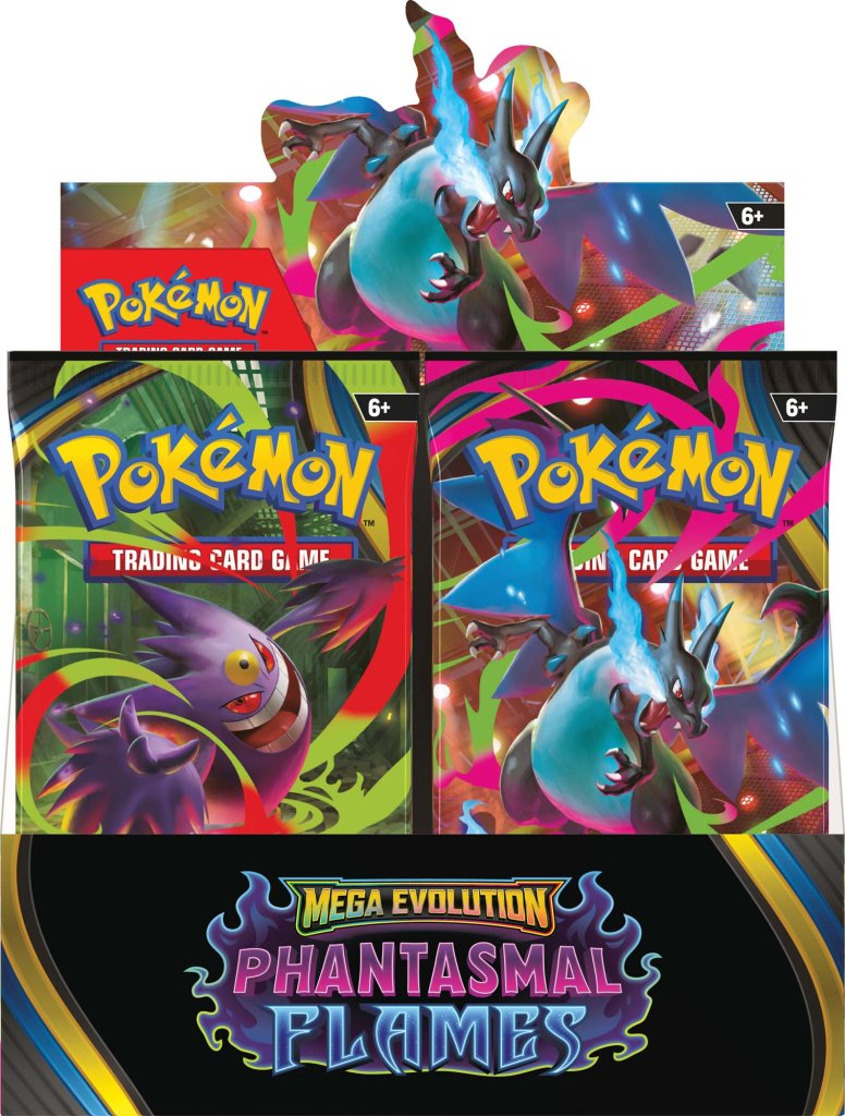 
                  
                    Pokemon TCG Mega Evolution 2- Phantasmal Flames Booster Box
                  
                