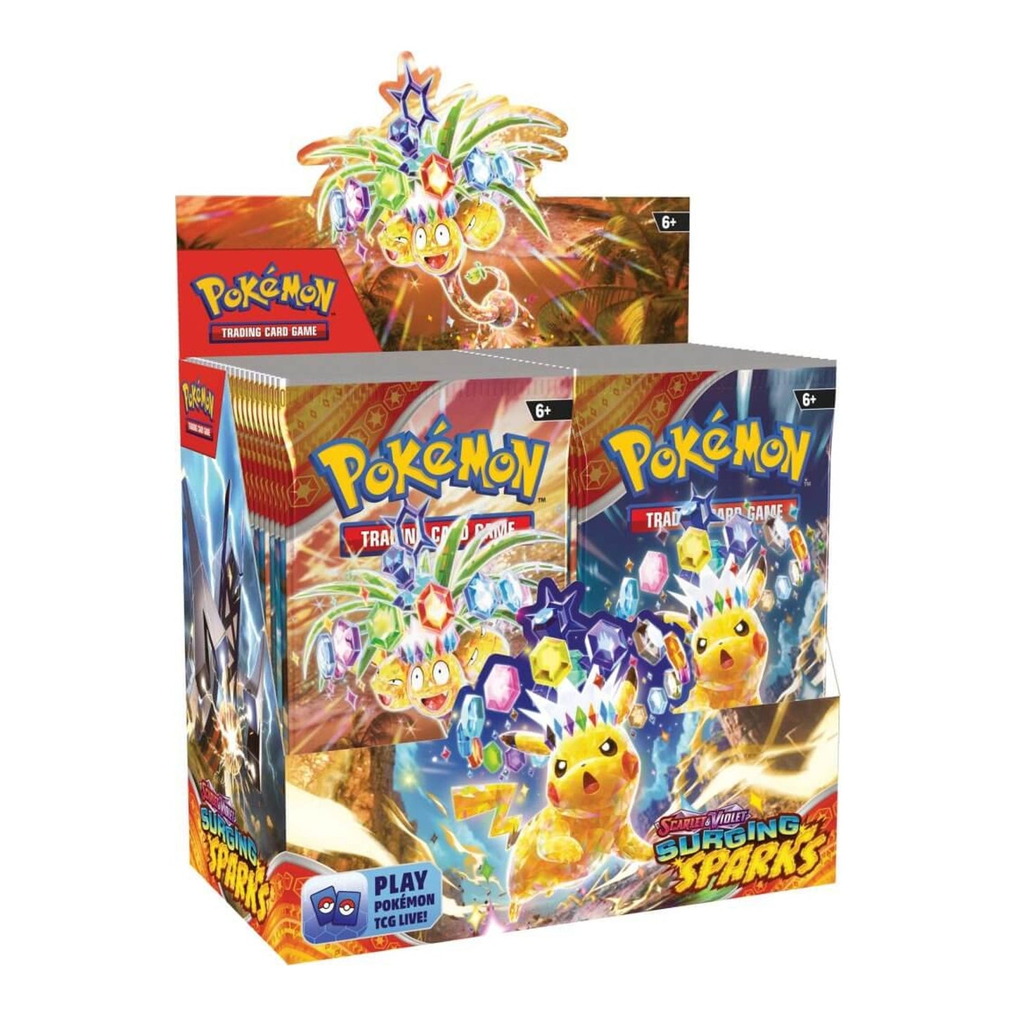 
                  
                    POKÉMON TCG Scarlet & Violet 8 Surging Sparks Booster Box
                  
                