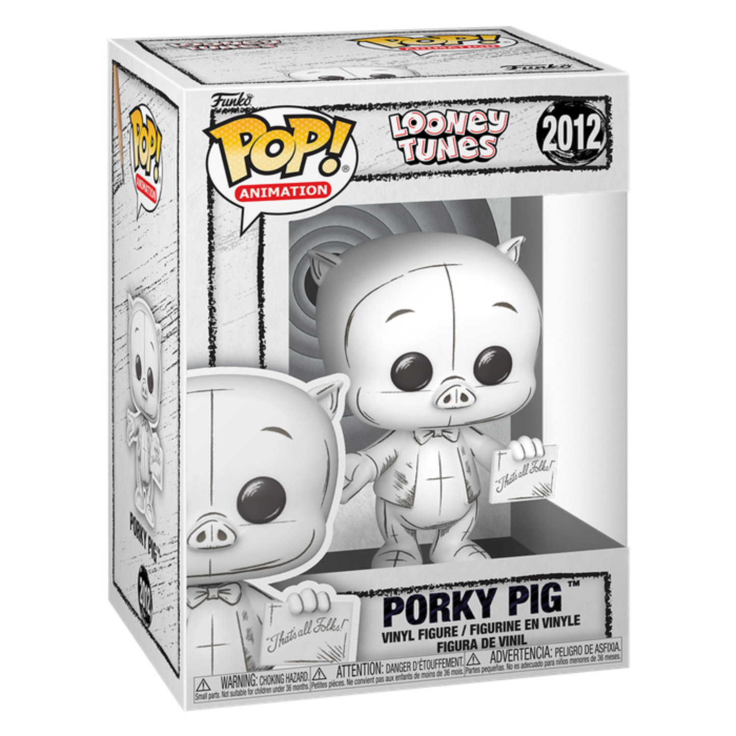 
                  
                    Looney Tunes: Sketched - Porky Pig Pop! Vinyl
                  
                