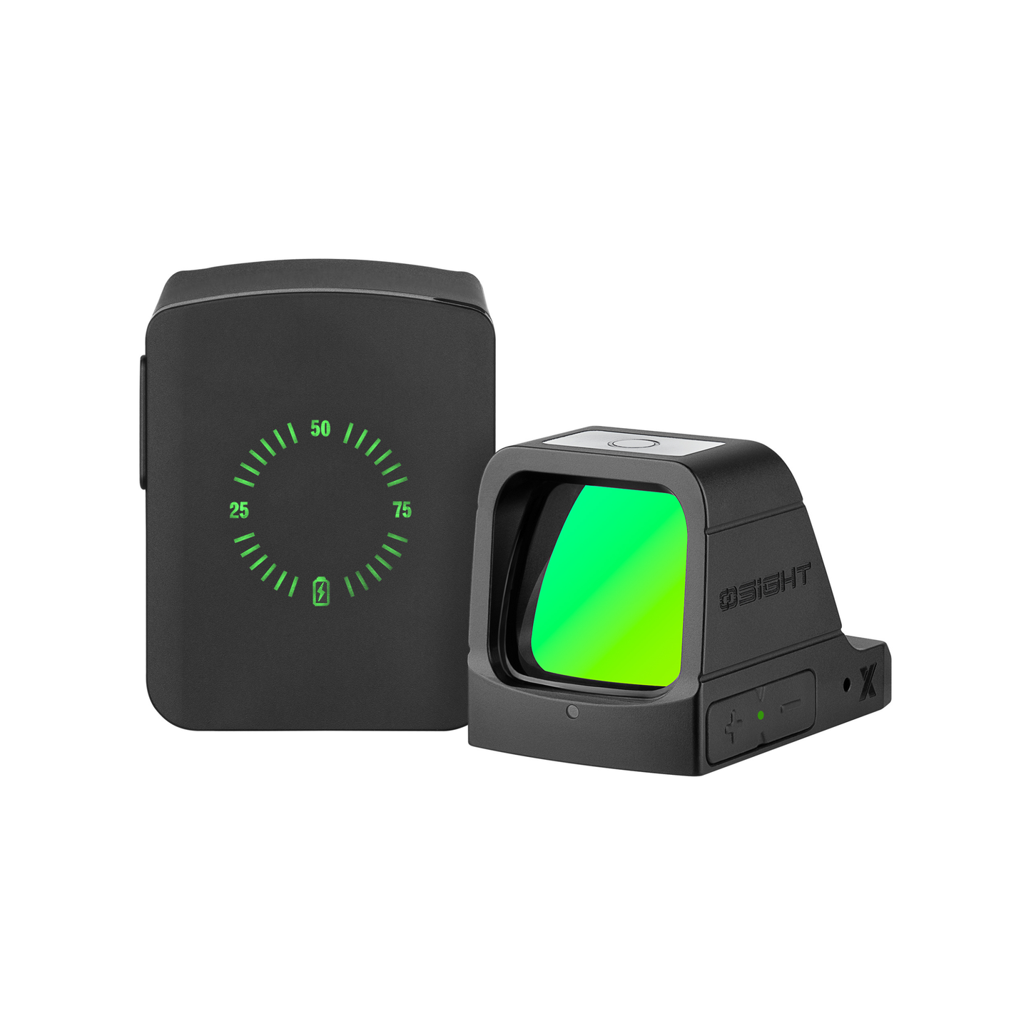 
                  
                    Osight X Open Green 3 MOA Dot & 32 MOA Circle Sight with Magnetic Charging Cover and Large Window
                  
                