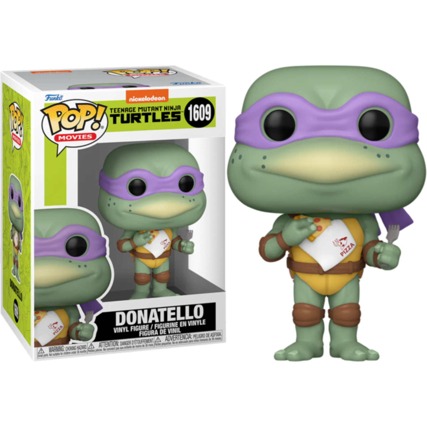 
                  
                    Teenage Mutant Ninja Turtles - Donatello with Pizza Pop! Vinyl Figure
                  
                