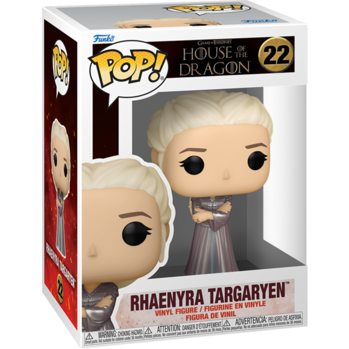 
                  
                    Game of Thrones: House of the Dragon - Rhaenyra Targaryen in Dress Pop! Vinyl Figure
                  
                