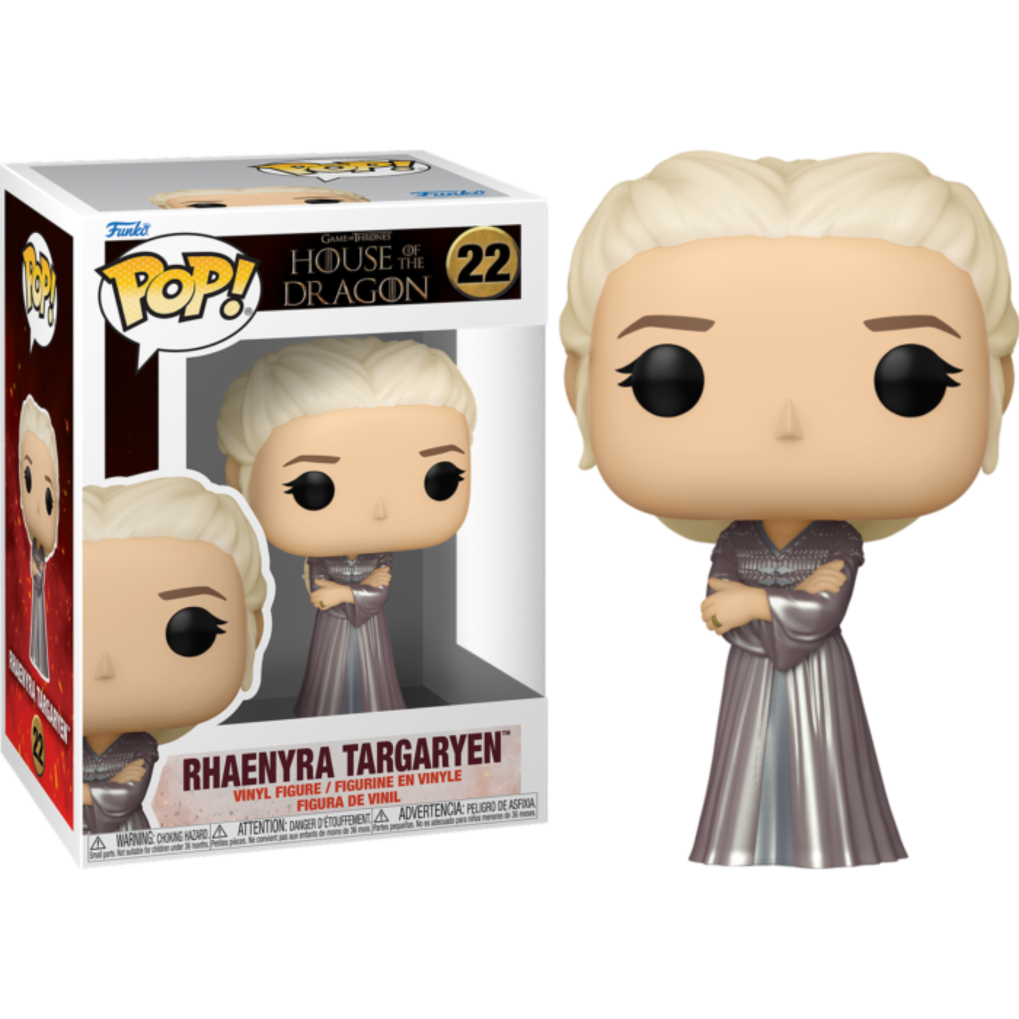 
                  
                    Game of Thrones: House of the Dragon - Rhaenyra Targaryen in Dress Pop! Vinyl Figure
                  
                