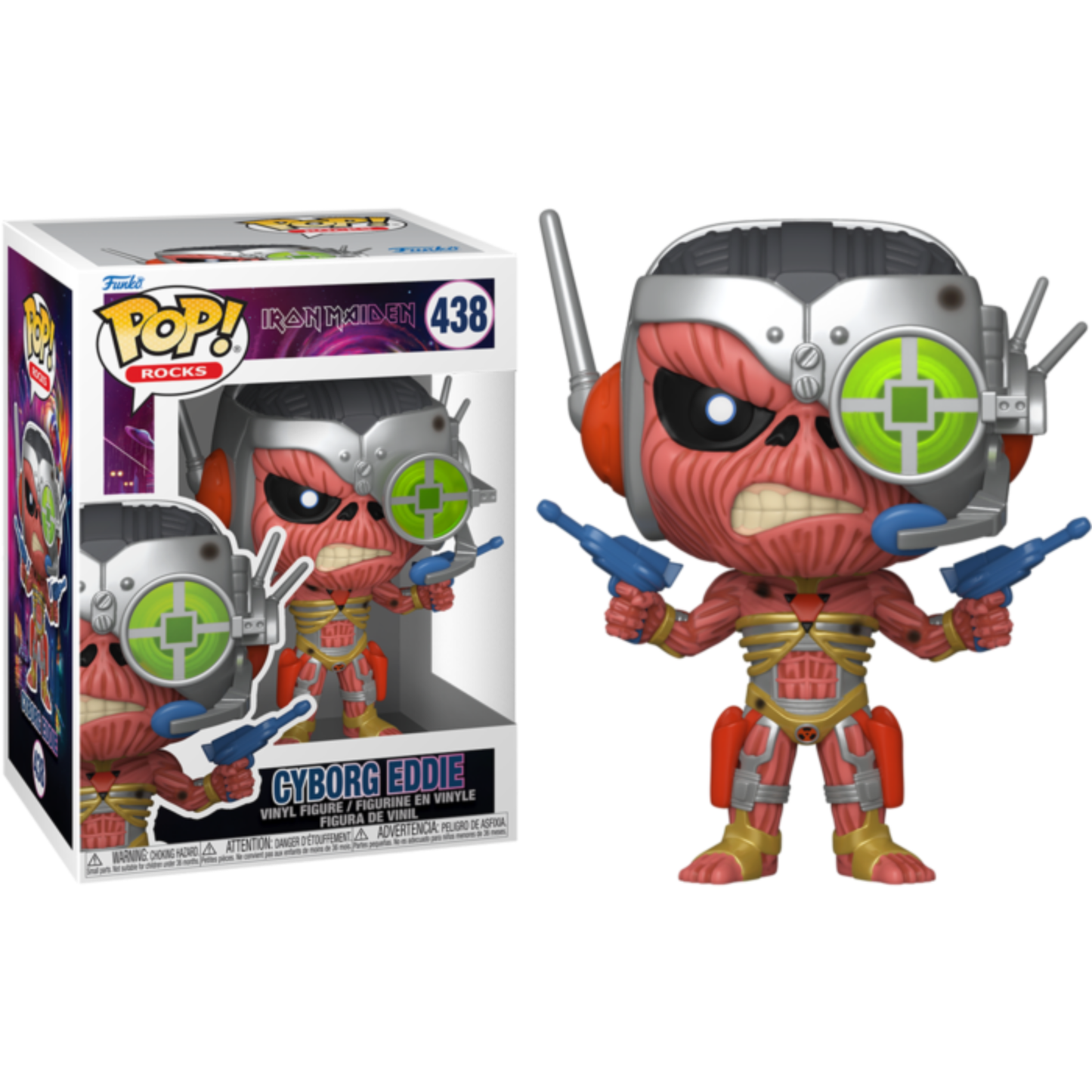 
                  
                    Iron Maiden - Cyborg Eddie Pop! Vinyl Figure
                  
                