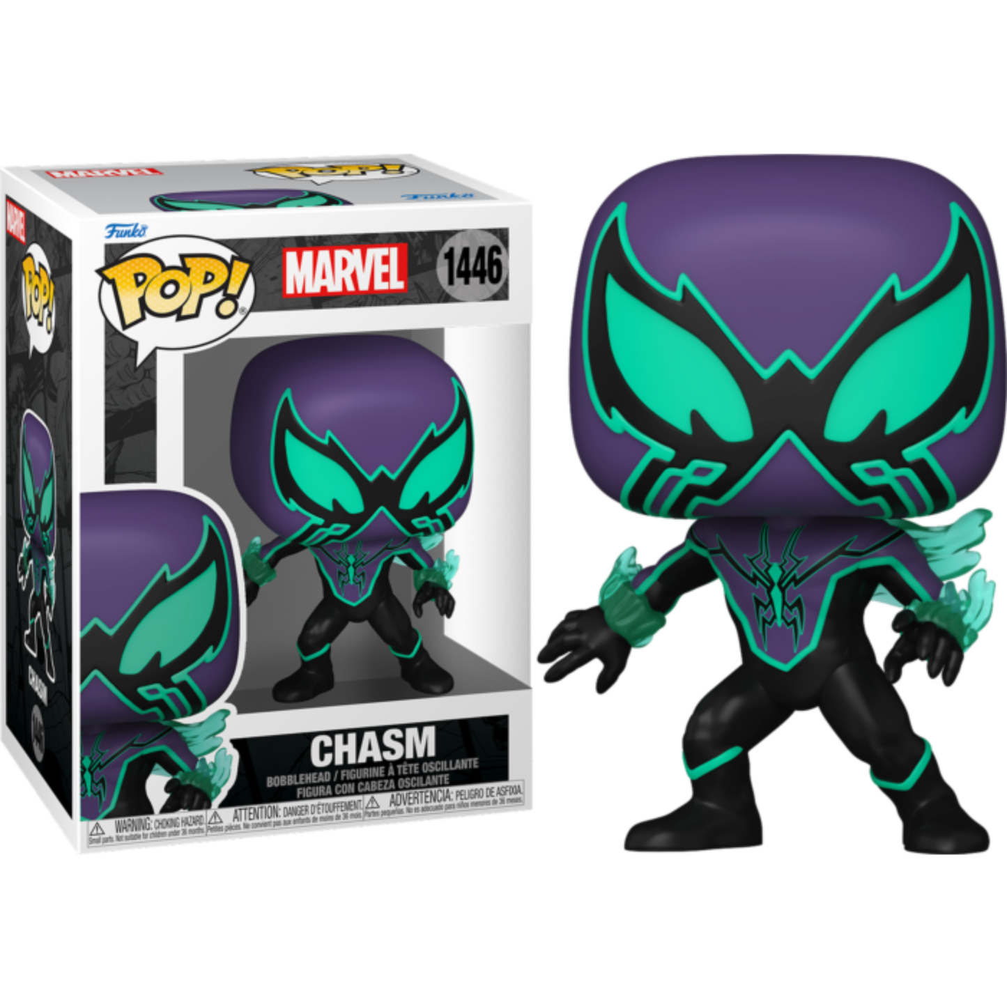 
                  
                    Marvel: Spider-Man Comics - Chasm Pop! Vinyl Figure
                  
                