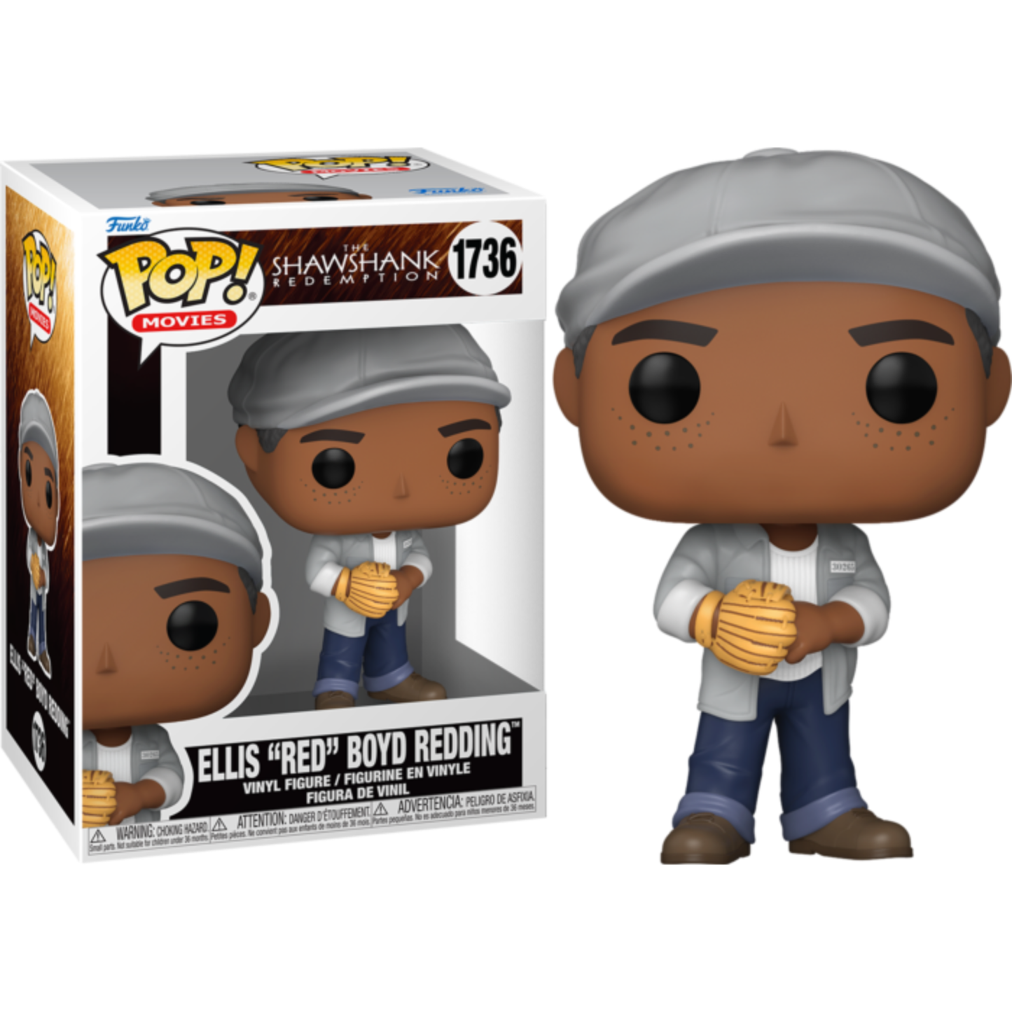 
                  
                    The Shawshank Redemption - Ellis 'Red' Boyd Redding Pop! Vinyl Figure
                  
                
