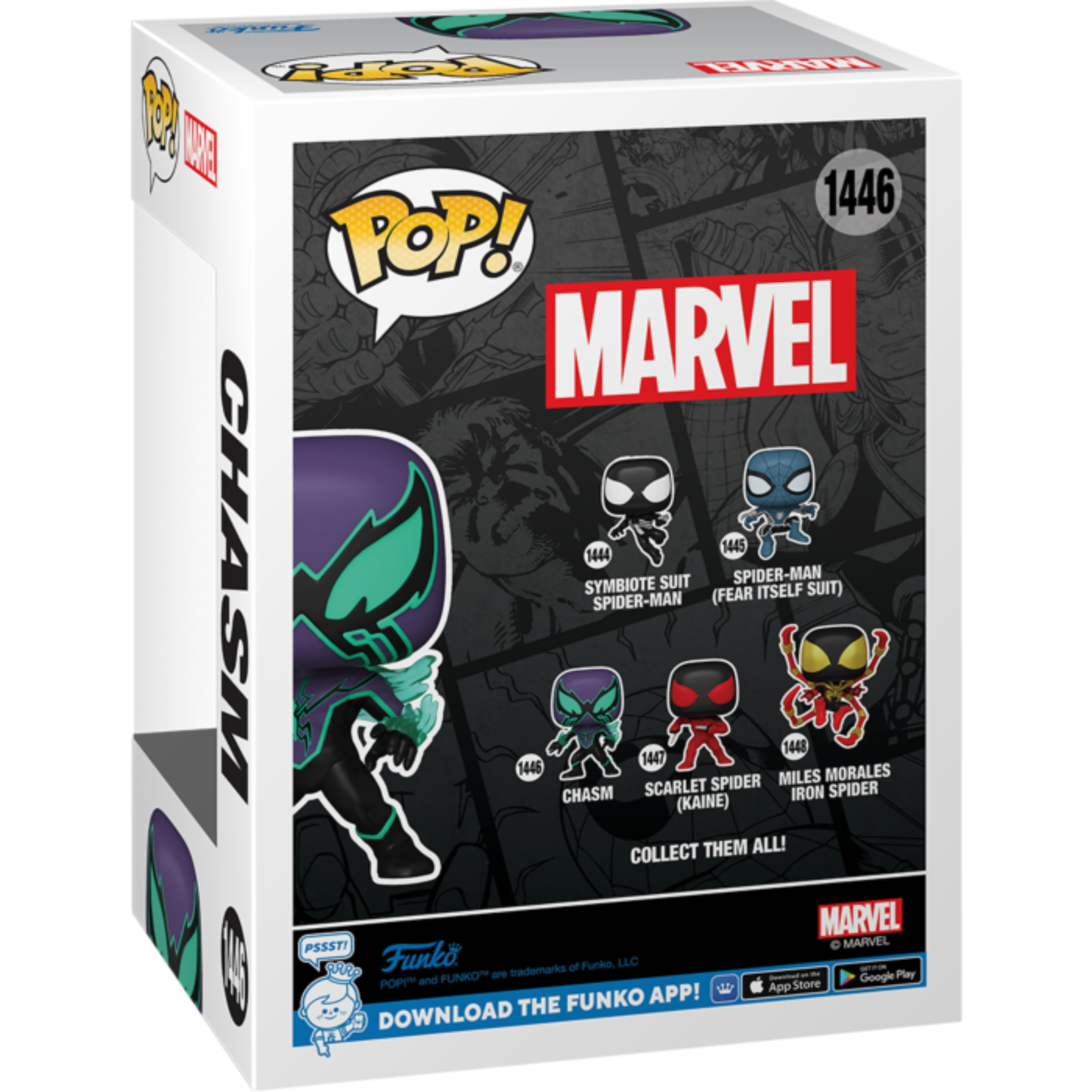 
                  
                    Marvel: Spider-Man Comics - Chasm Pop! Vinyl Figure
                  
                