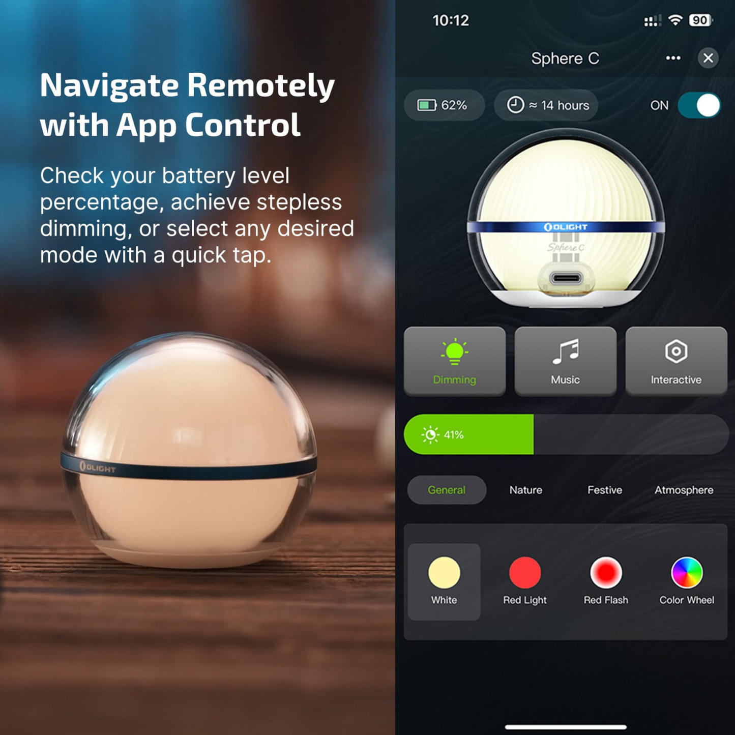 
                  
                    Olight Sphere/Sphere C Wireless Light Bulb Ambient Light
                  
                