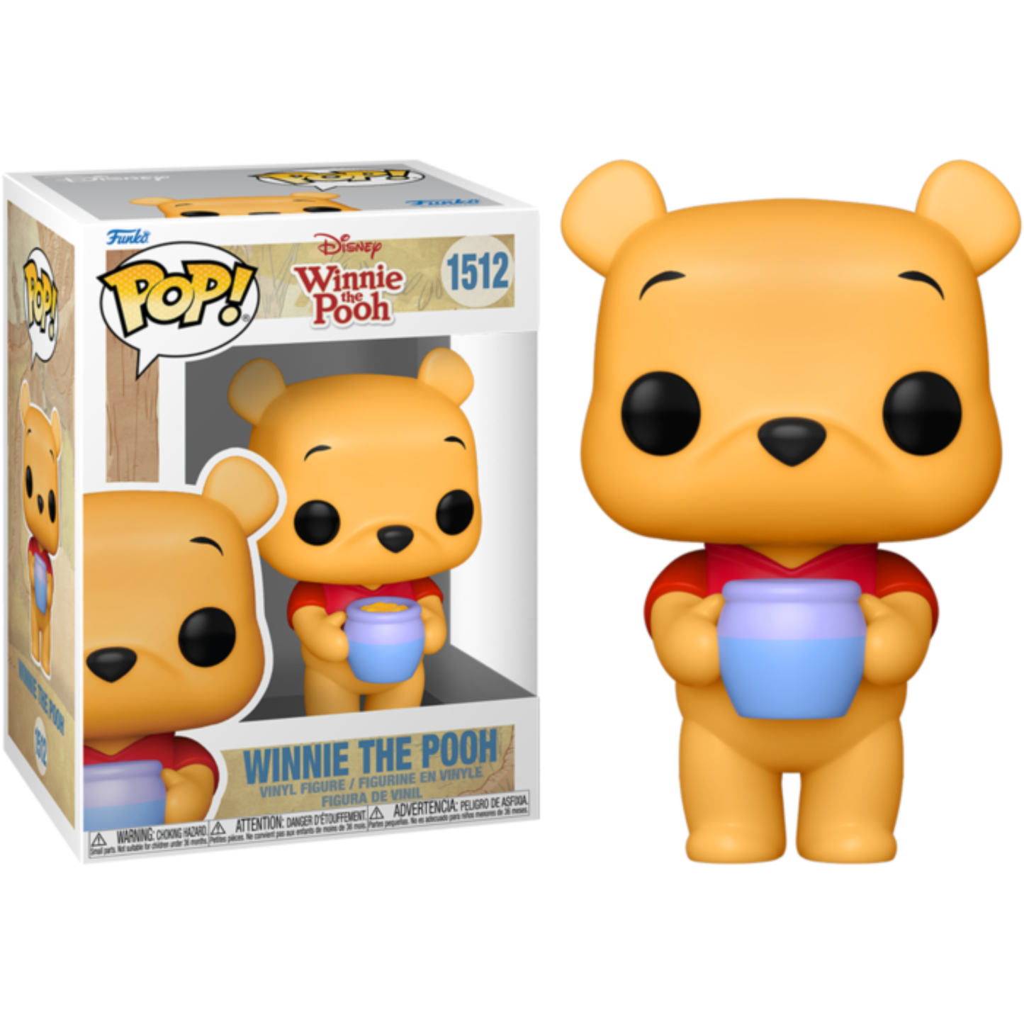 
                  
                    Winnie the Pooh - Winnie the Pooh Holding Honeypot Pop! Vinyl Figure
                  
                