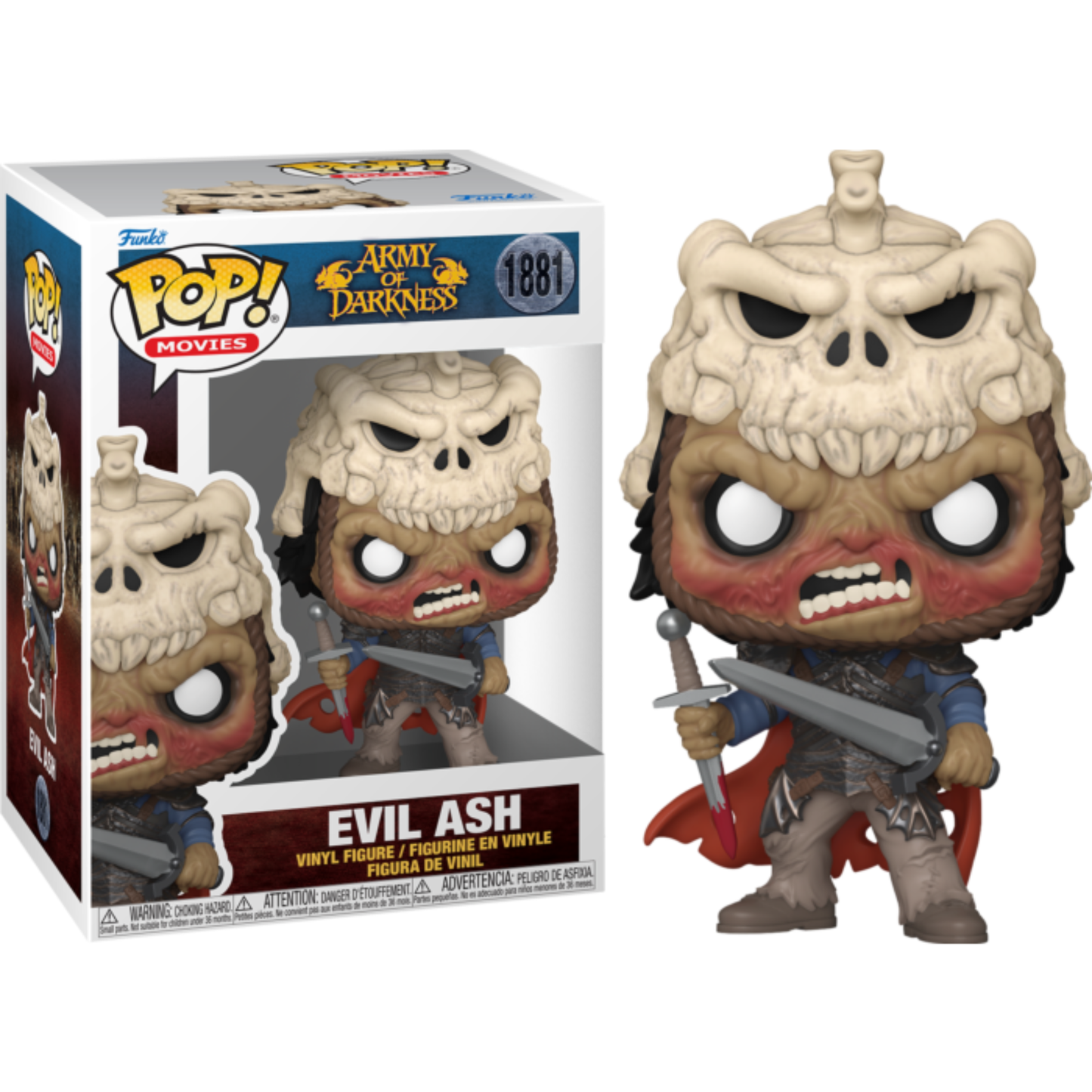 
                  
                    Army of Darkness - Evil Ash with Swords Pop! Vinyl Figure
                  
                