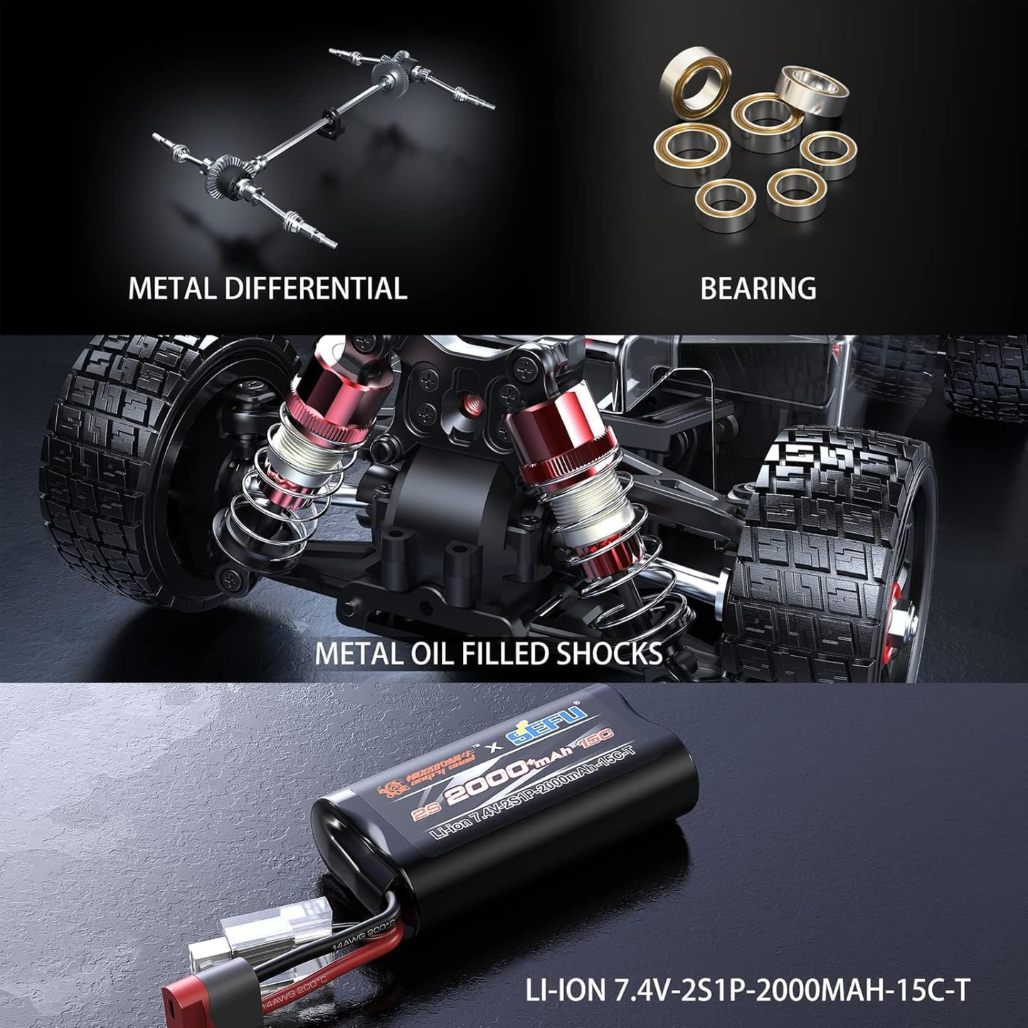 
                  
                    MJX 1/14 Hyper Go 4WD High-Speed Off-Road Brushless RC Rally car
                  
                