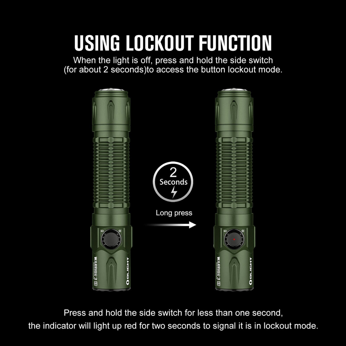 
                  
                    Olight Warrior 3S - 2300 Lumens Tactical Torch
                  
                