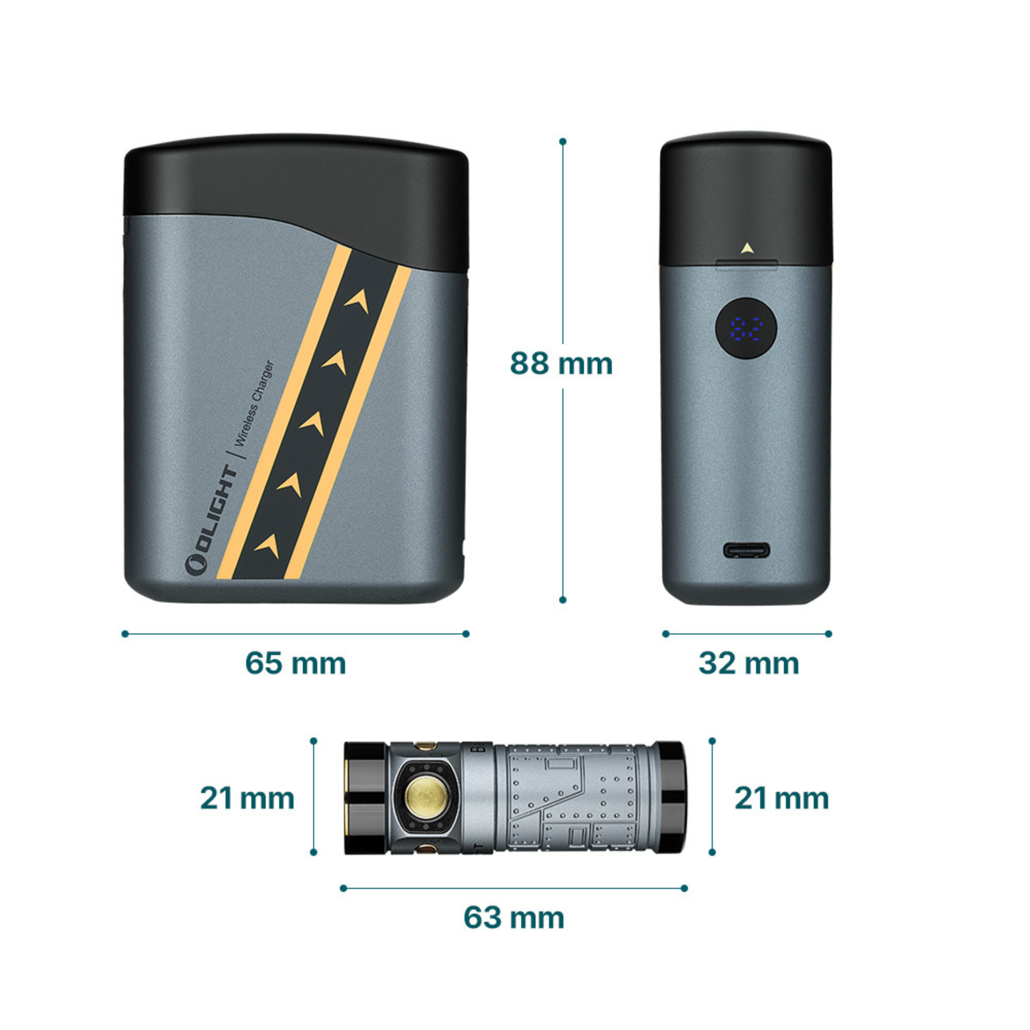 
                  
                    Olight Baton 4 Premium Edition Rechargeable EDC Torch With Wireless Charging Case
                  
                