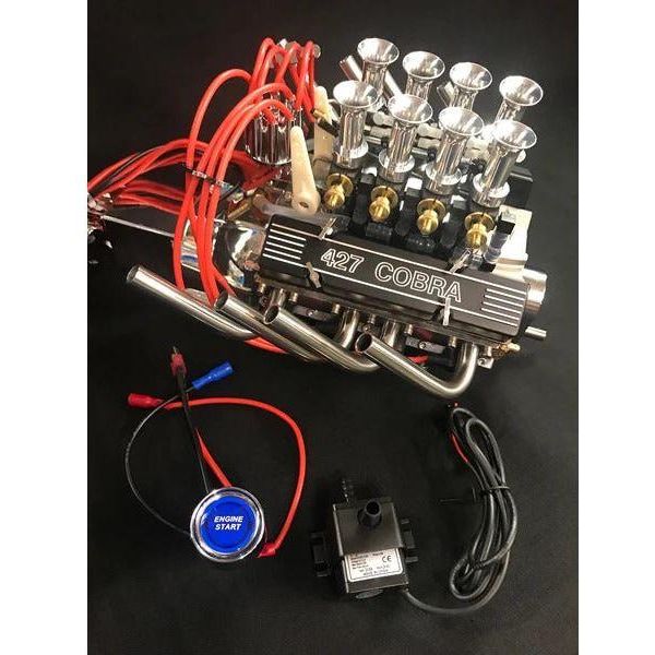 
                  
                    1/4 Scale V8 Nitro Powered 8 Carburetor Working Engine
                  
                