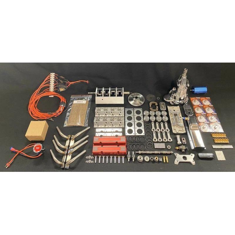 
                  
                    1/4 Scale V8 Nitro Powered Single Carburetor Working Engine Kit version
                  
                