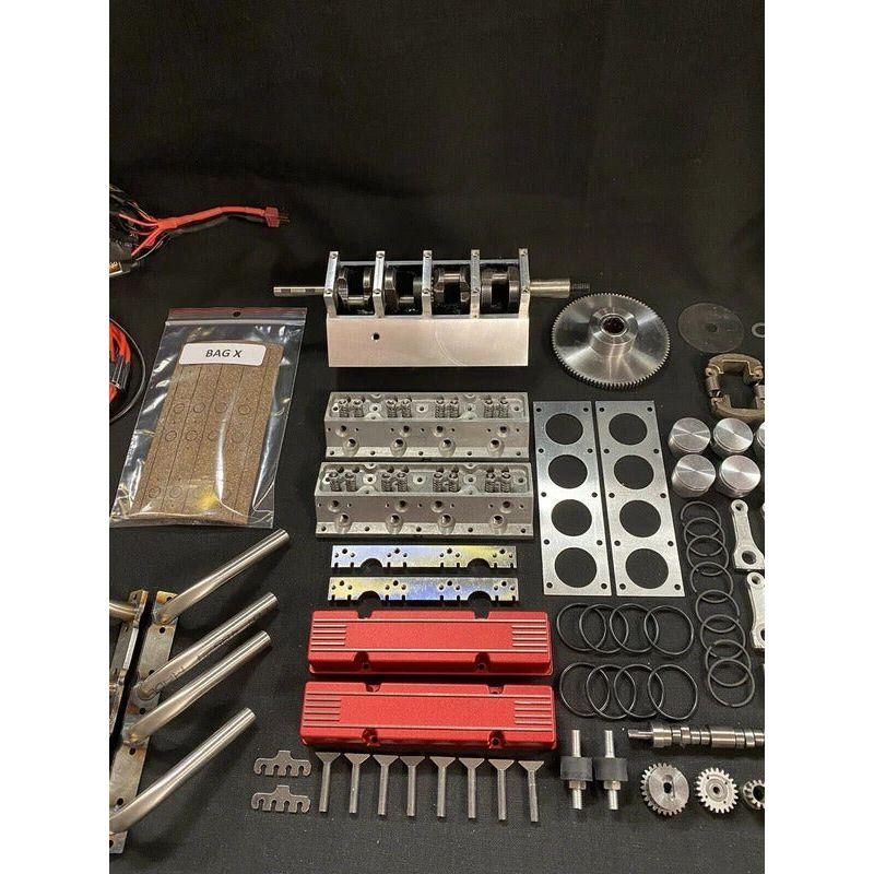 
                  
                    1/4 Scale V8 Nitro Powered Single Carburetor Working Engine Kit version
                  
                