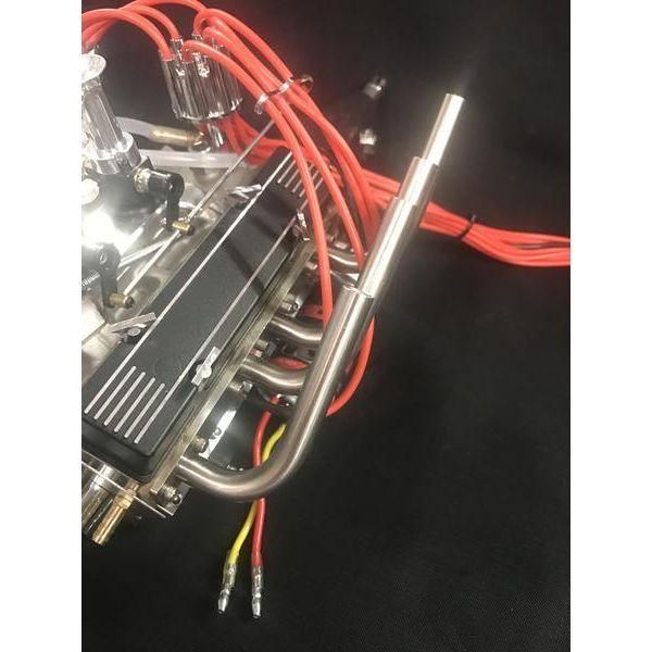 1/4 Scale V8 Engine with Twin Carburetors