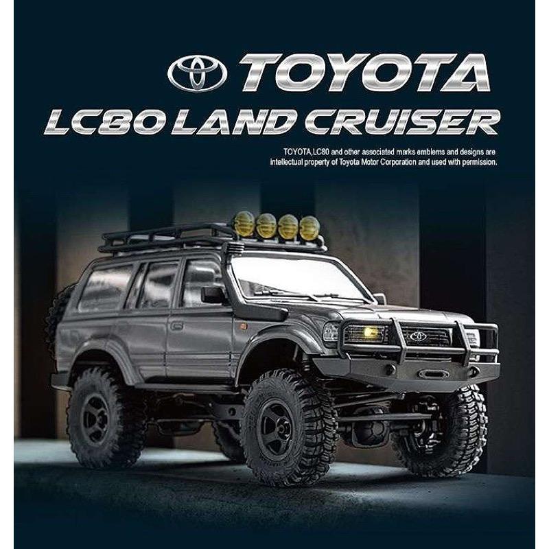
                  
                    Roc Hobby Toyota Land Cruiser 80 1/18 Scale RC Crawler Grey
                  
                