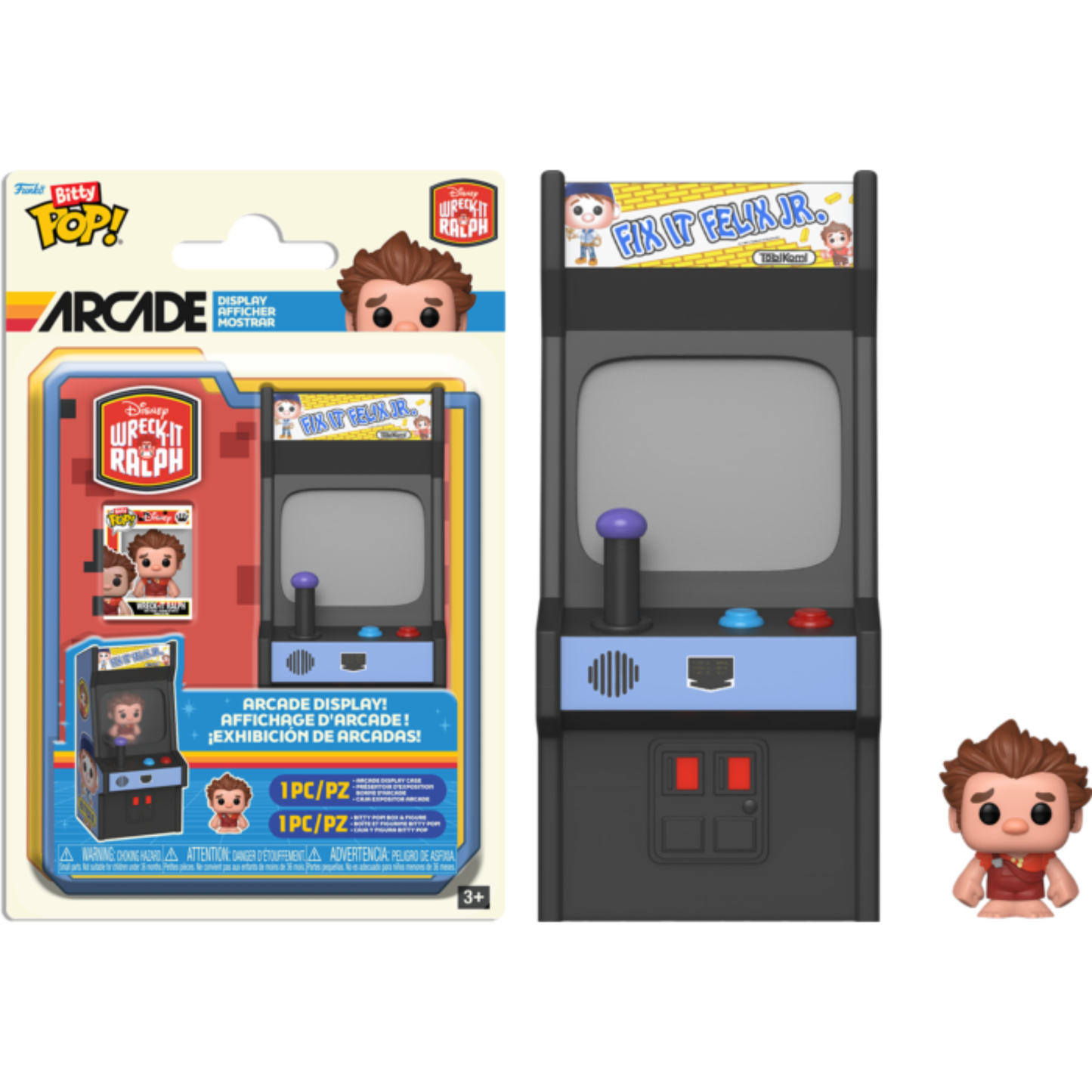 
                  
                    Wreck-It Ralph - Wreck-It Ralph Bitty Pop! Arcade Display Vinyl Figure
                  
                
