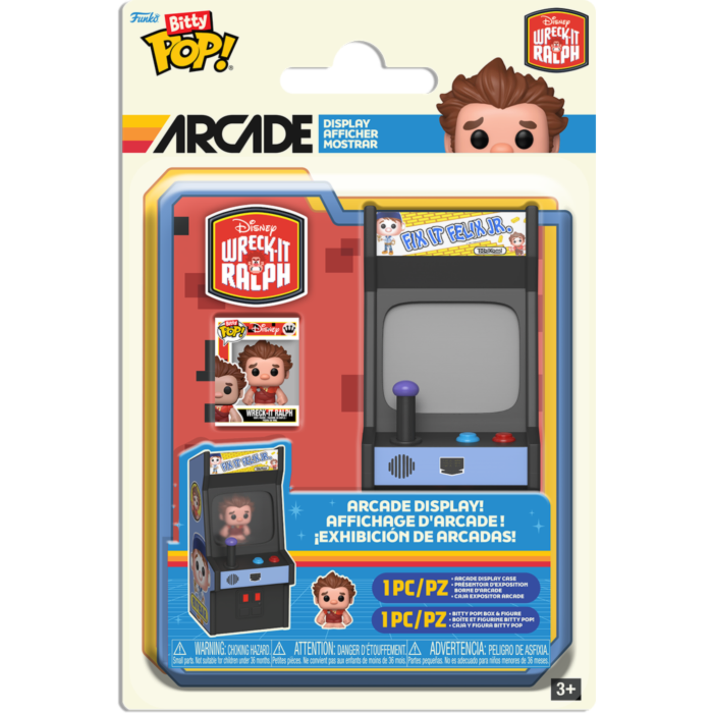 
                  
                    Wreck-It Ralph - Wreck-It Ralph Bitty Pop! Arcade Display Vinyl Figure
                  
                