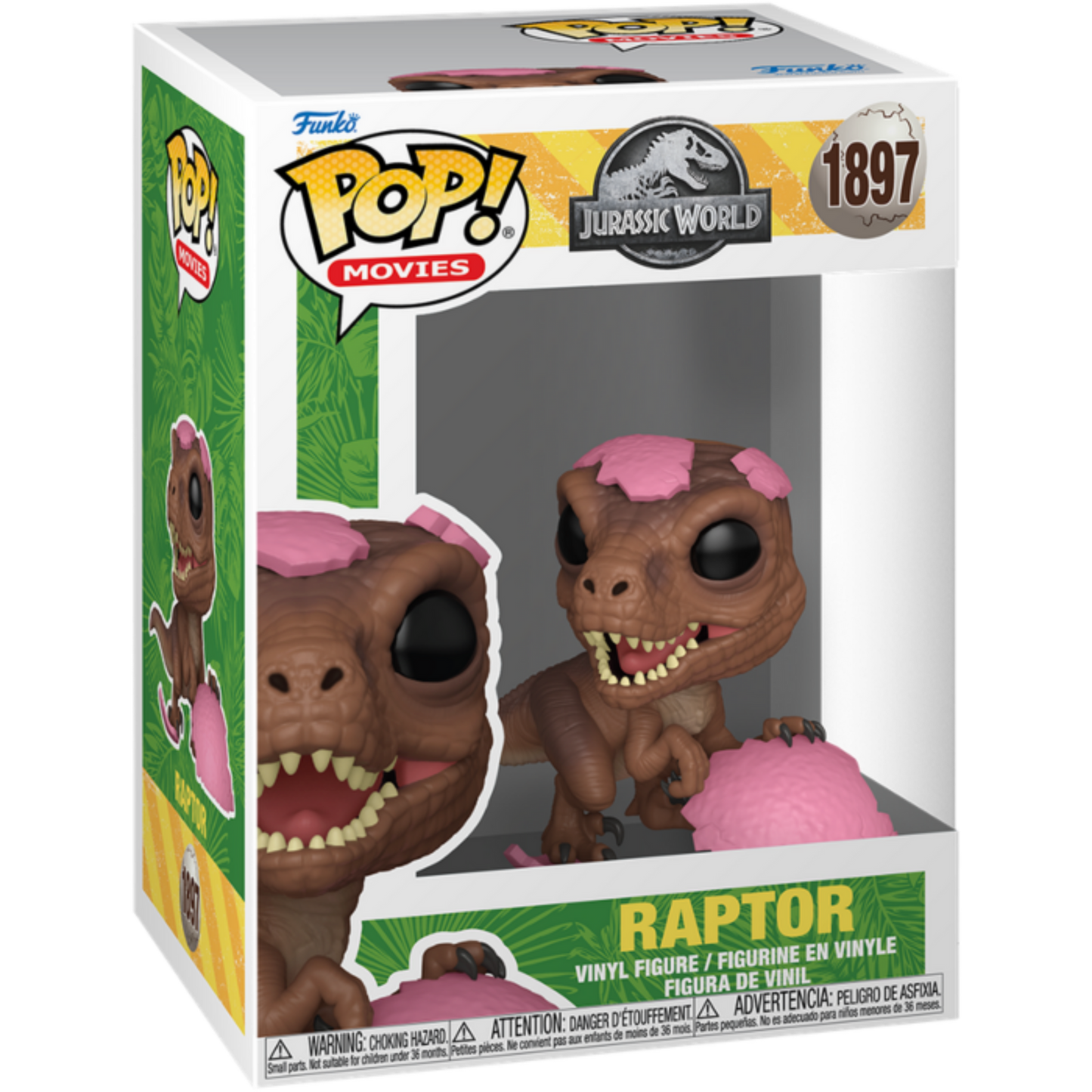 
                  
                    Jurassic Park - Raptor Hatching (Pink Egg) Pop! Vinyl Figure
                  
                