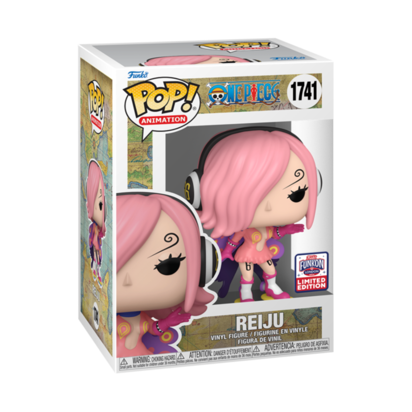
                  
                    One Piece - Reiju Pop! Vinyl Figure (2024 Funkon London Convention Exclusive)
                  
                