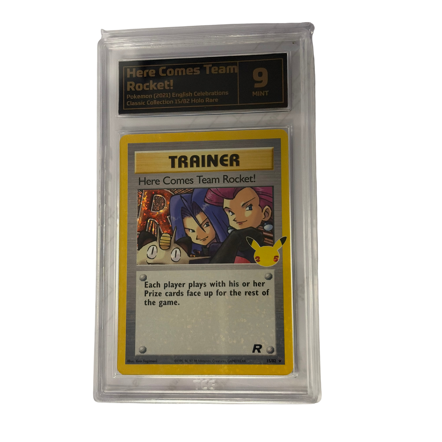 
                  
                    TCG Graded Pokemon Trainer Here Comes Team Rocket! Mint 9
                  
                