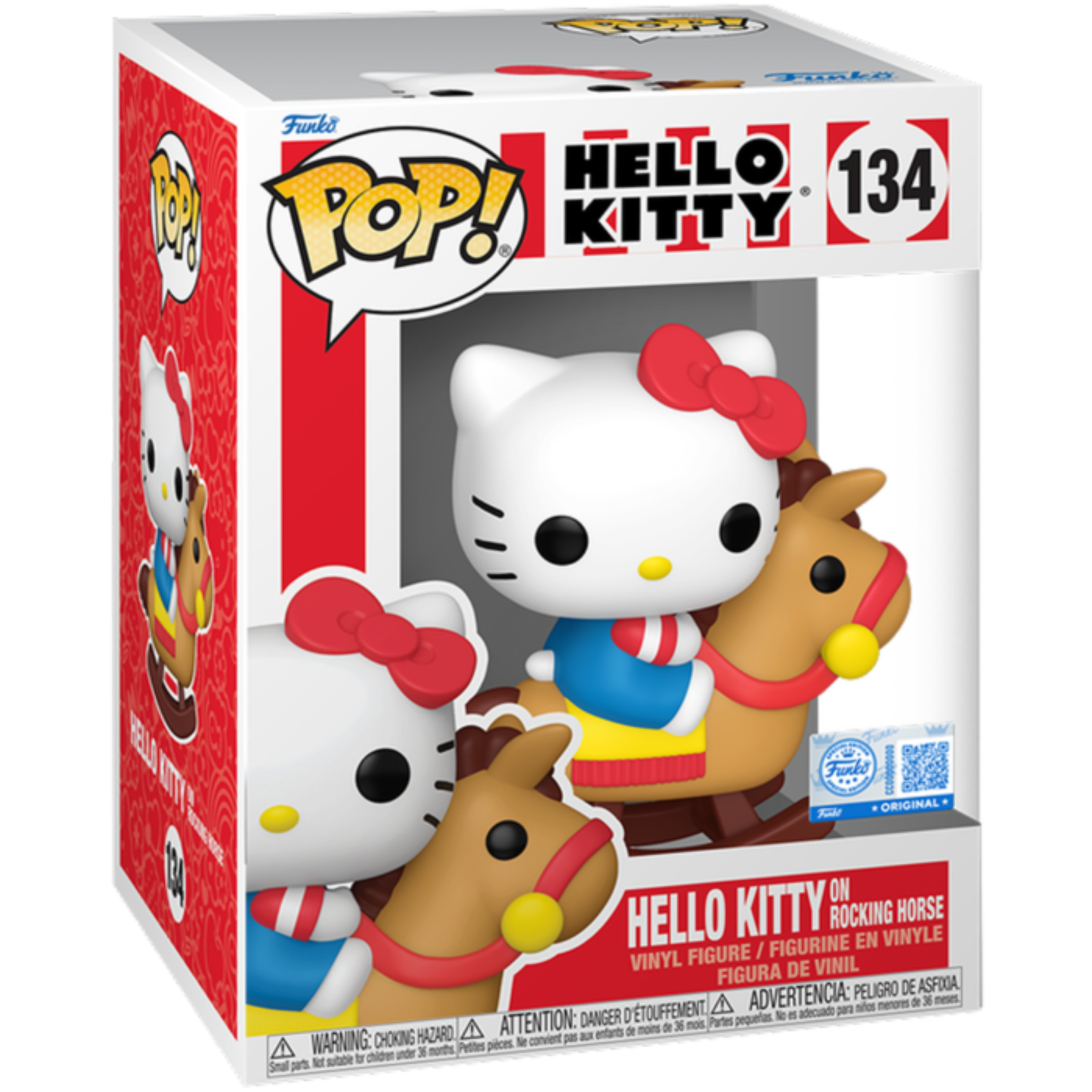 
                  
                    Hello Kitty & Friends - Hello Kitty on Rocking Horse Pop! Premium Vinyl Figure
                  
                