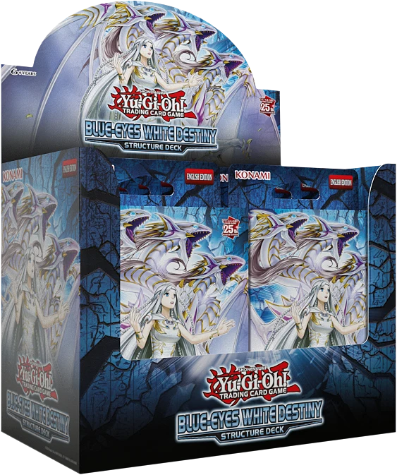 
                  
                    YU-GI-OH! TCG Structure Deck Blue-Eyes White Destiny REPRINT - July 2025 Reprint
                  
                