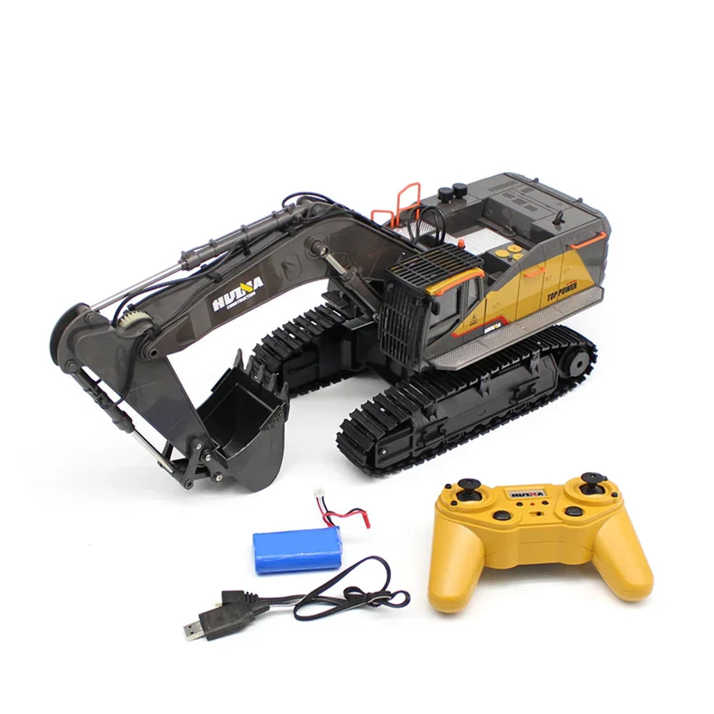 Huina 1592 1:14 Remote Control Excavator (2024 Model)