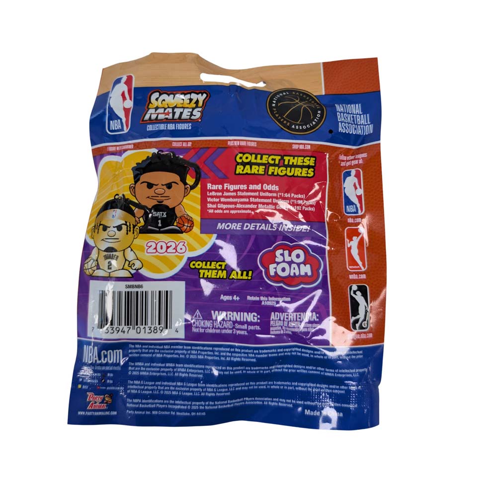 
                  
                    SQUEEZYMATES- 2026 NBA 2.5 Inch Blind Packs
                  
                