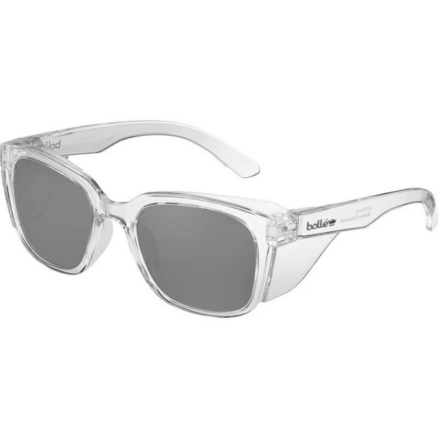 
                  
                    Bolle STKS 410 Smoke Lens - Platinum (ASAF) - Crystal PC Temples/Frame
                  
                