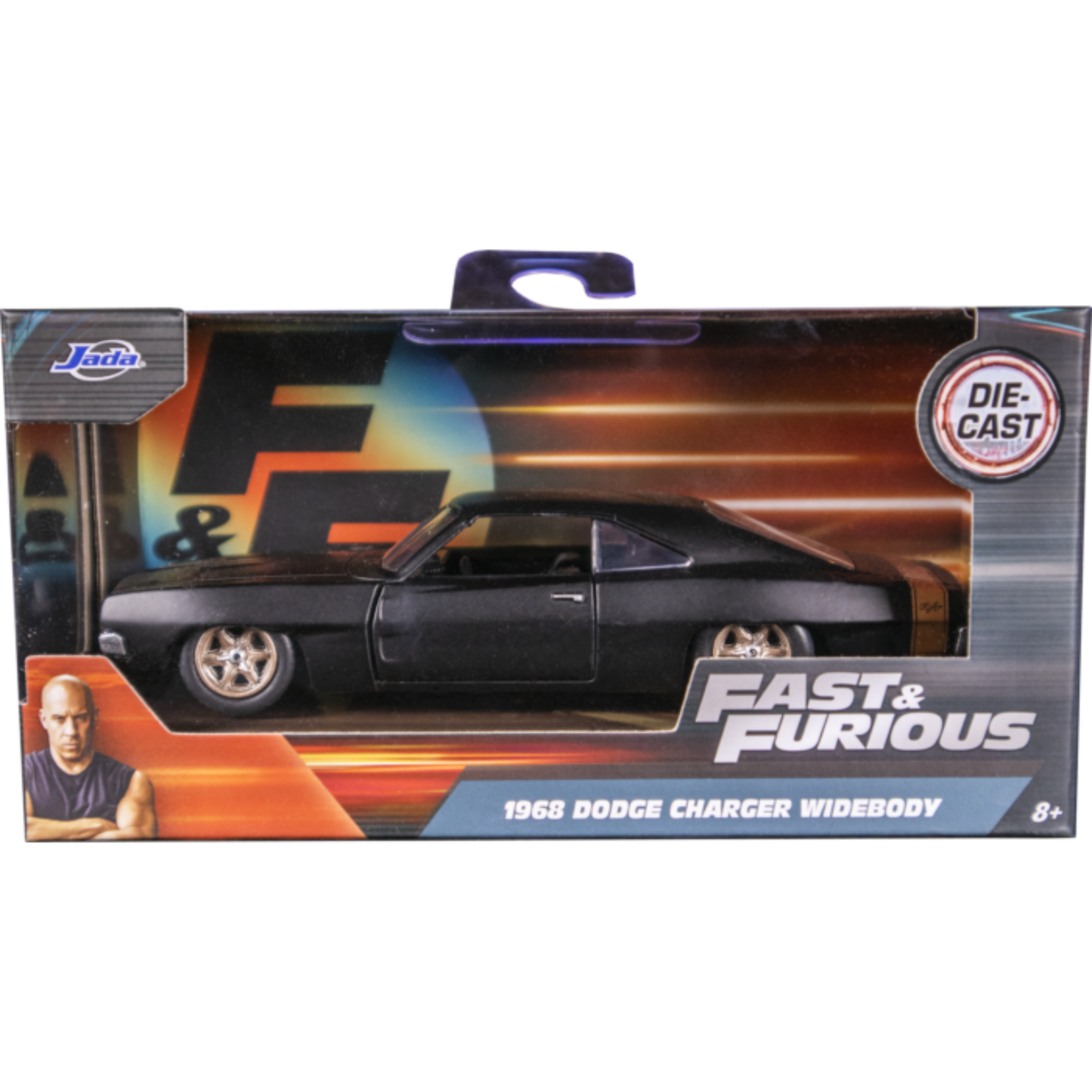 
                  
                    F9: The Fast Saga - 1968 Dodge Charger Hellacious Widebody 1/32 Scale Die-Cast Vehicle Replica
                  
                