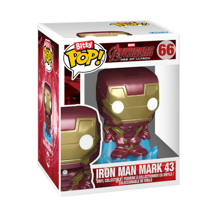 
                  
                    Marvel: The Infinity Saga - Hulkbuster with Iron Man Bitty Pop! Bot Vinyl Figure
                  
                