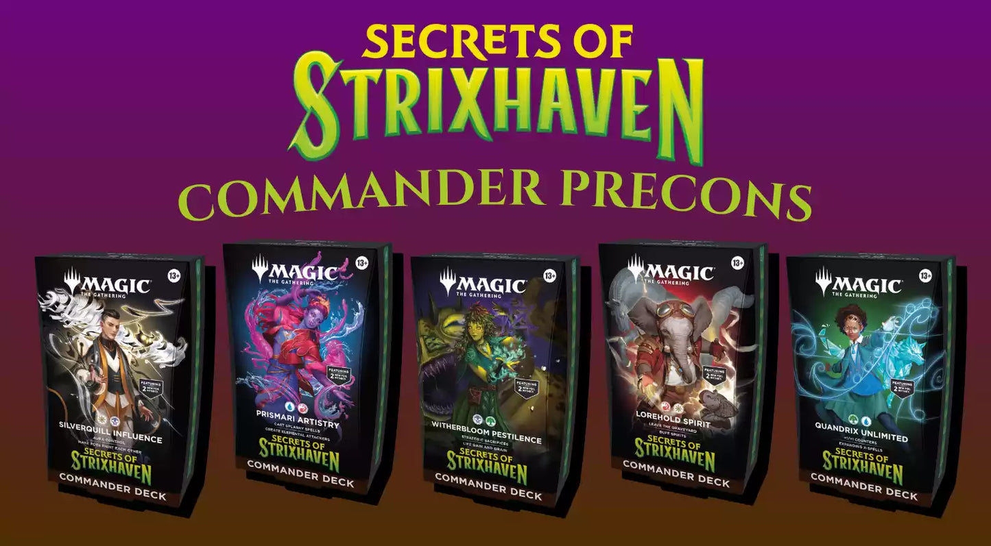 
                  
                    MTG Secrets of Strixhaven precon deck
                  
                