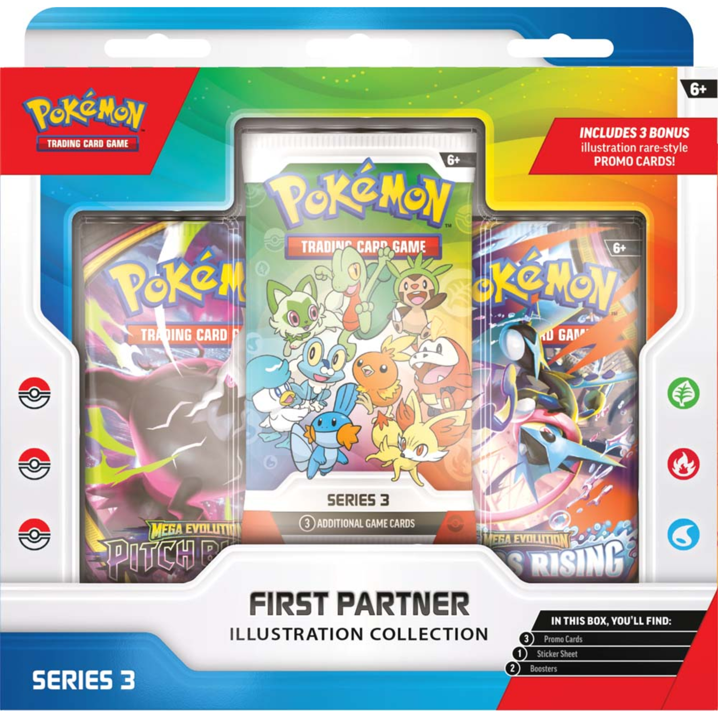 
                  
                    Pokémon TCG: First Partner Illustration Collection—Series 3
                  
                