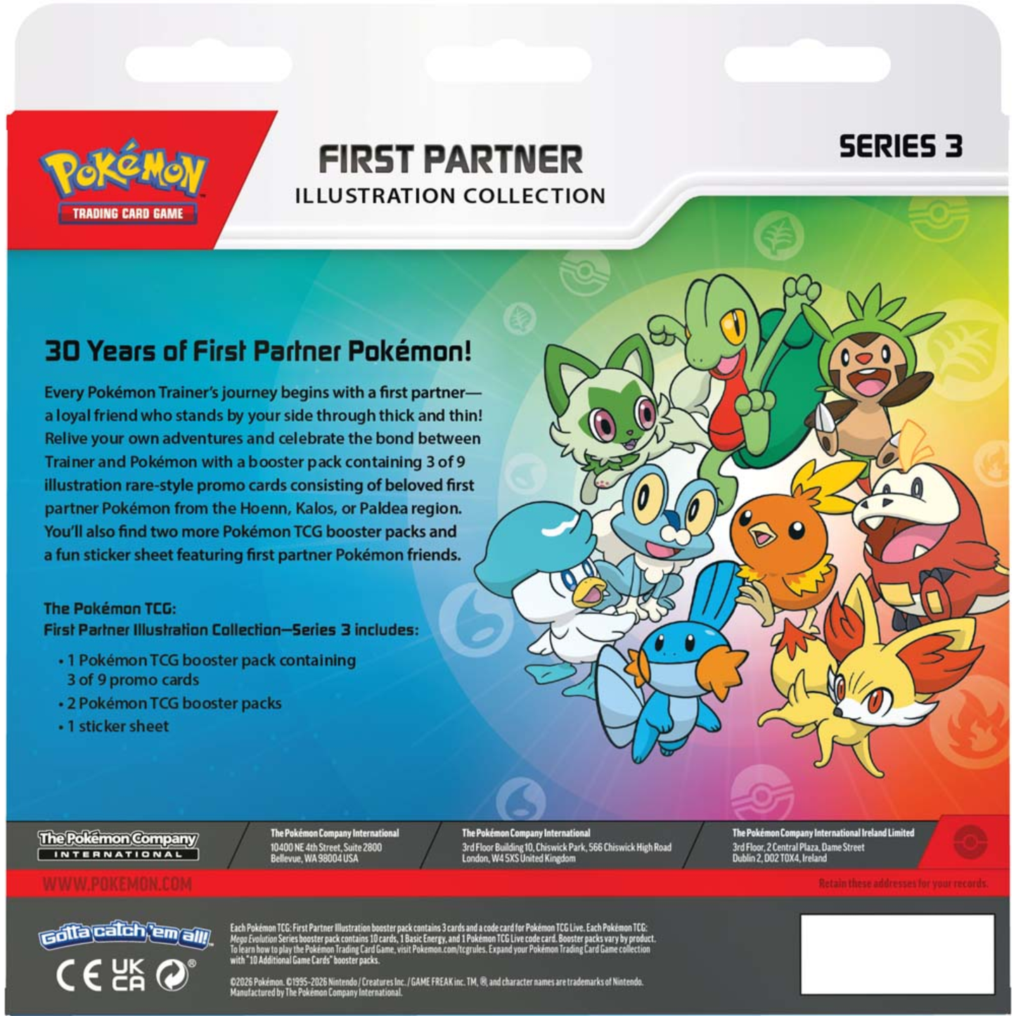 
                  
                    Pokémon TCG: First Partner Illustration Collection—Series 3
                  
                