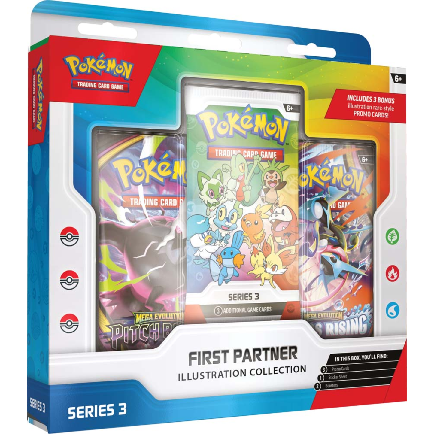 
                  
                    Pokémon TCG: First Partner Illustration Collection—Series 3
                  
                