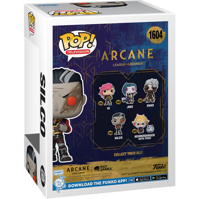 
                  
                    Arcane (2021) - Silco Pop! Vinyl Figure
                  
                