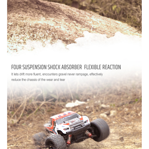
                  
                    Storm Red Body 1/18 4WD RTR High speed truck 2.4g 35KM 20 Minute runtime Red Body
                  
                