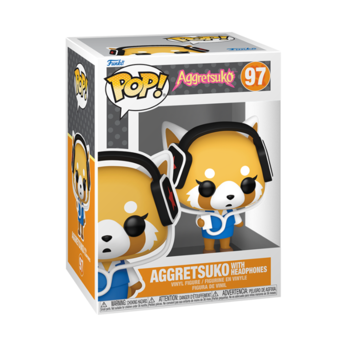 
                  
                    Aggretsuko - Aggretsuko with Headphones Pop! Vinyl Figure
                  
                