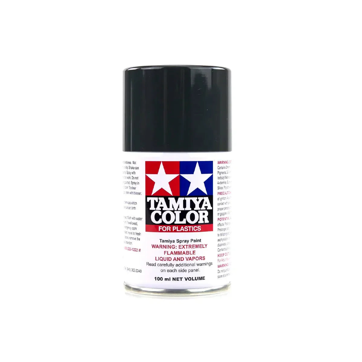 Tamiya TS-63 Nato Black Lacquer Spray Paint 100ml