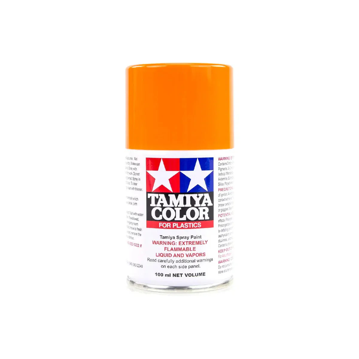 Tamiya TS-98 Pure Orange Lacquer Spray Paint 100ml