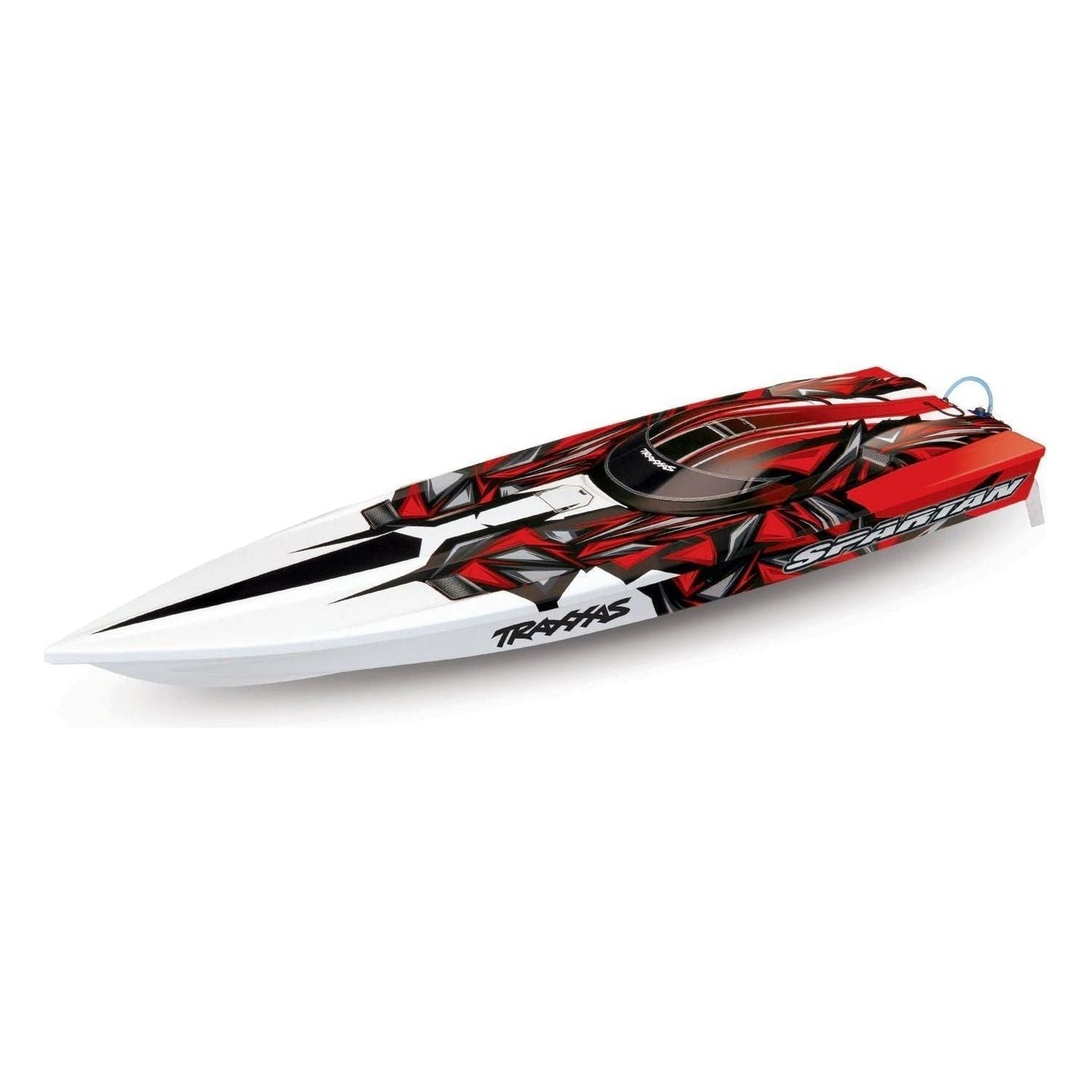 TRAXXAS SPARTAN BRUSHLESS 36" BOAT TQI - RED