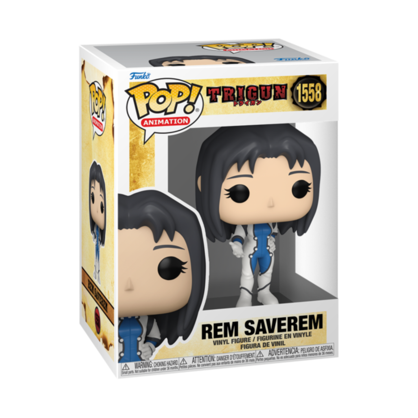 
                  
                    Trigun - Rem Saverem Pop! Vinyl Figure
                  
                