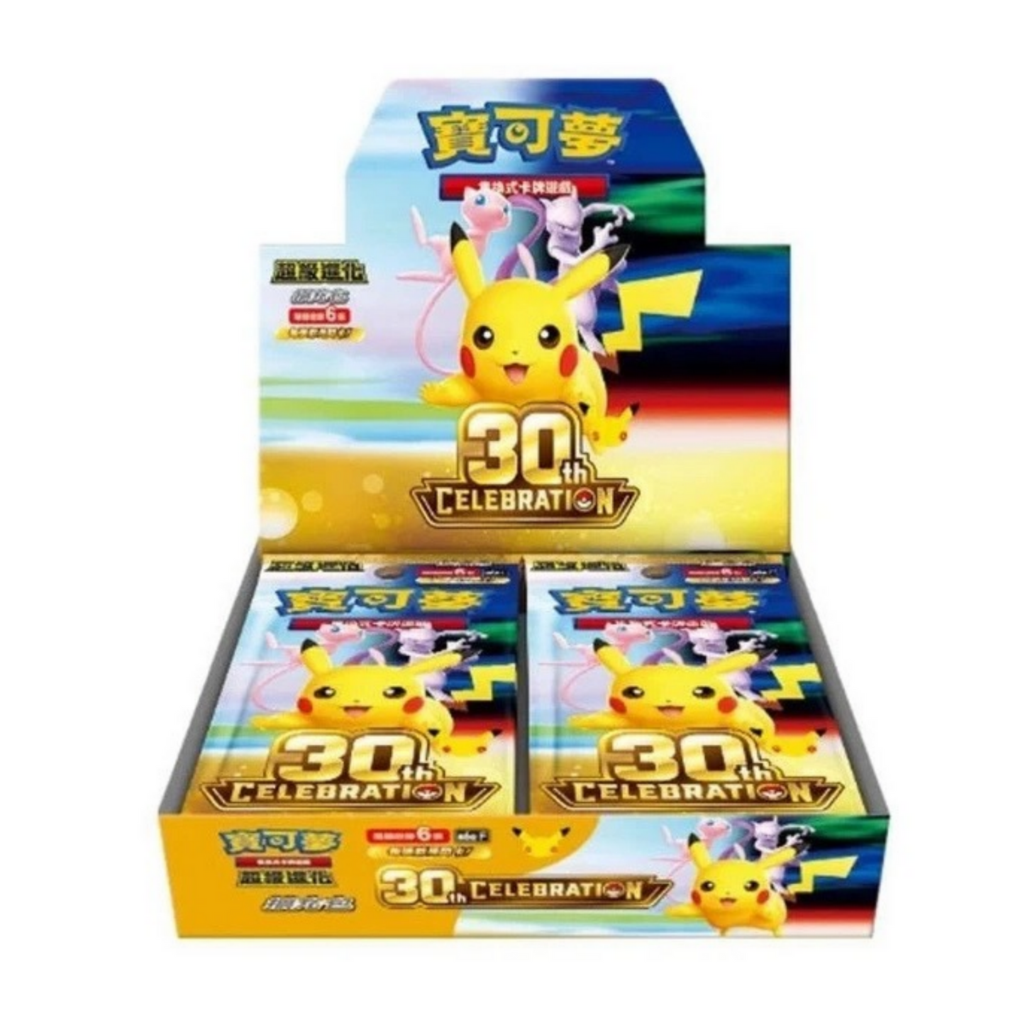 
                  
                    Pokemon TCG: 30th Celebration Booster Box 30thC (S-Chinese)
                  
                