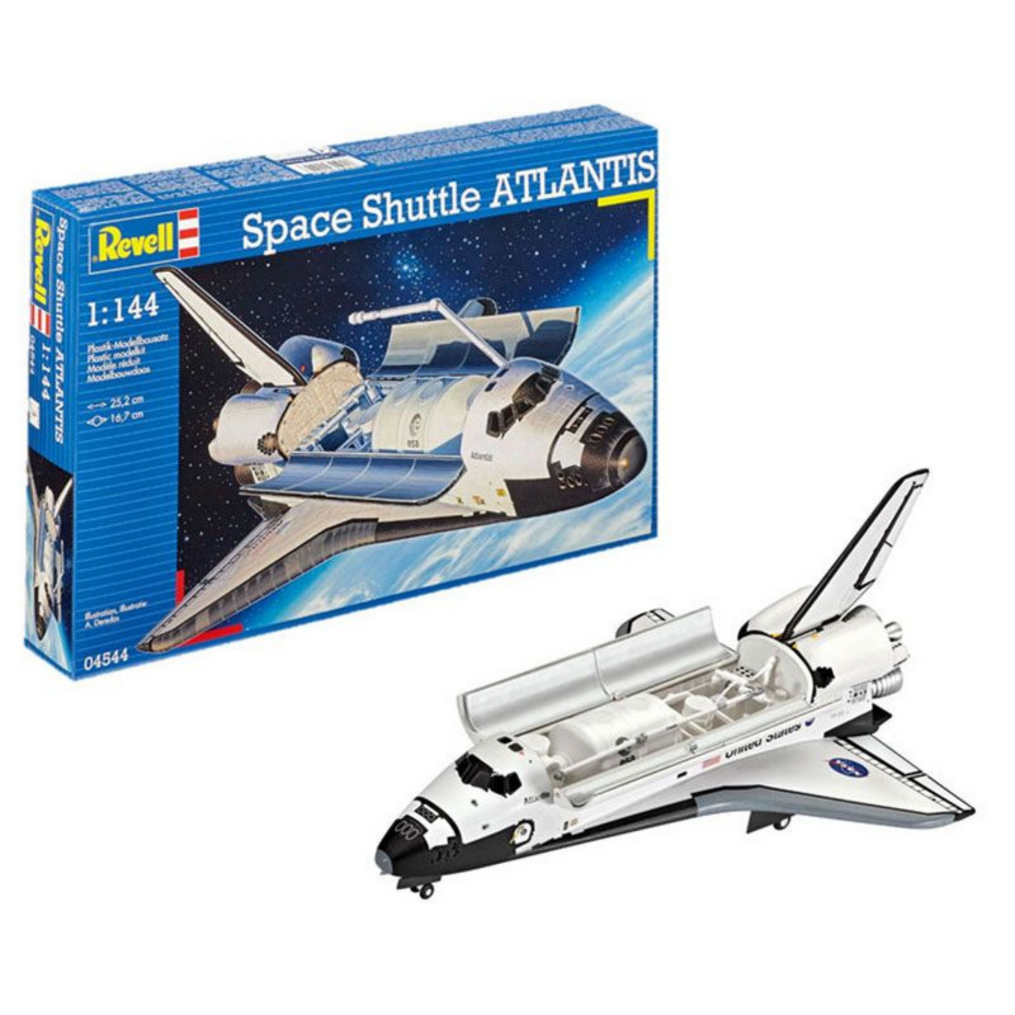 
                  
                    REVELL SPACE SHUTTLE ATLANTIS MODEL KIT
                  
                