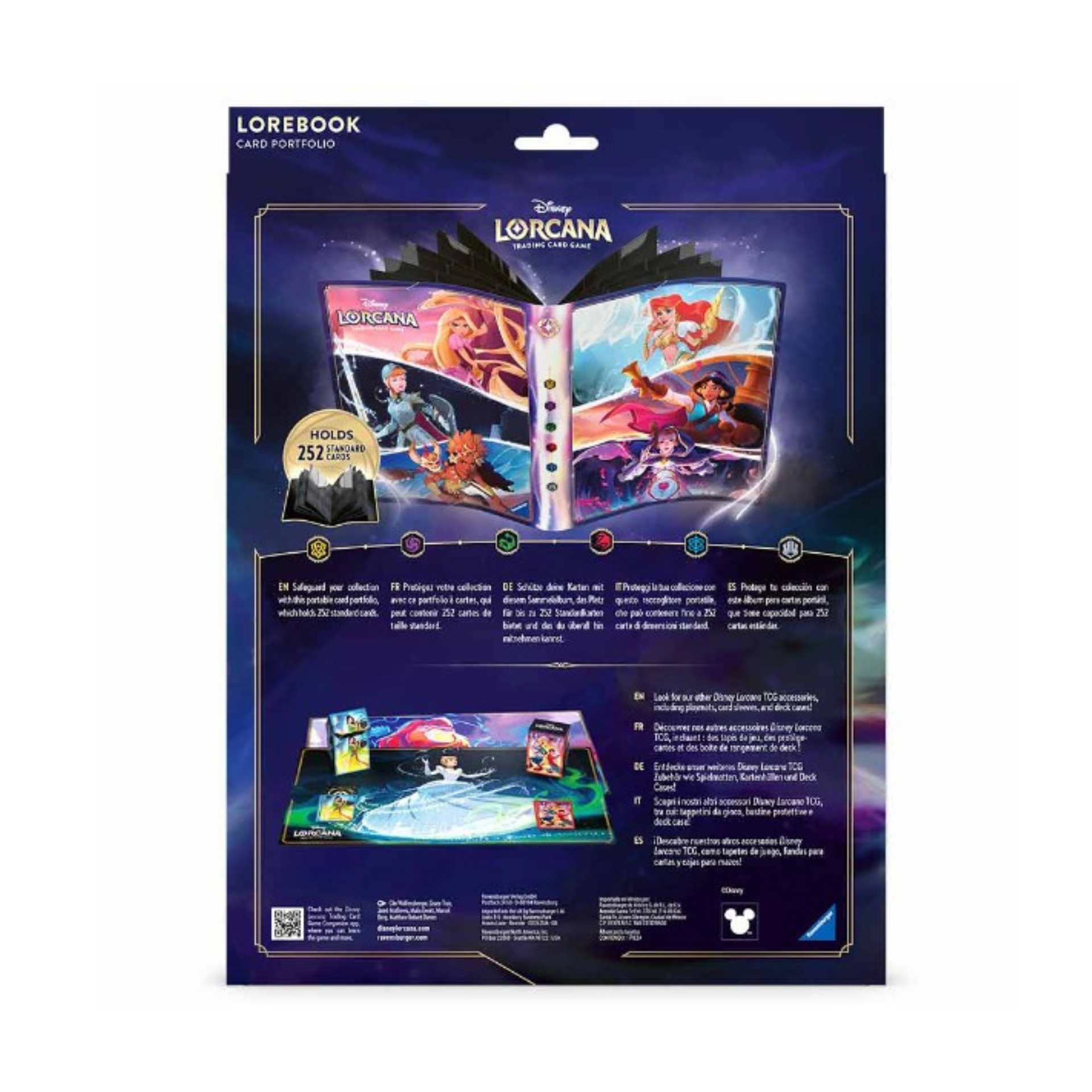Disney Lorcana Premium Card Portfolio: Powerful Princesses Fabled Set   ProHobbies